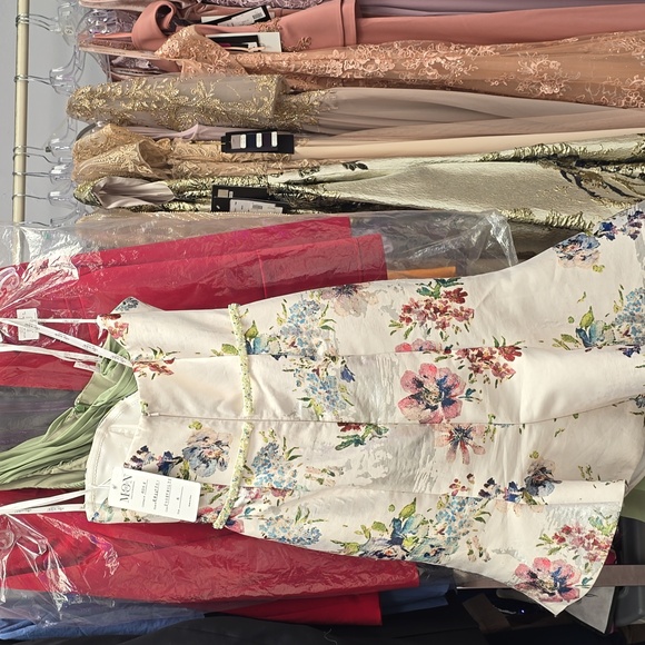 Mid Length Asymmetrical Dress - Picture 4 of 4